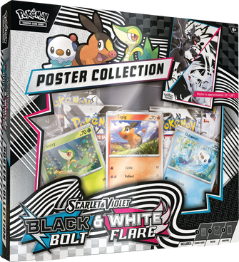 Pokemon TCG: Black Bolt & White Flare Unova Poster Collection