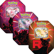 Pokemon TCG: Team Rocket Tin - Set of 3