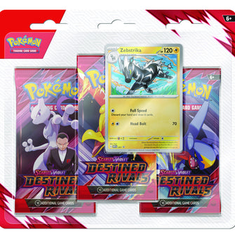 Pokemon TCG: Scarlet & Violet 10 - Destined Rivals - 3-Pack Blister