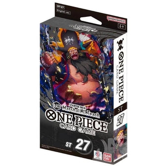 One Piece TCG: Black Marshall.D.Teach Starter Deck ST27